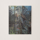 Puzzle Baignoires à La Grenouillère par Claude Monet (Vertical)