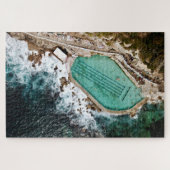 Puzzle Bains Bronte Ocean Pool Sydney Vue aérienne (Horizontal)