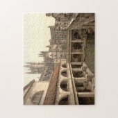 Puzzle Bains et abbaye romains, IV, Bath, Angleterre (Vertical)