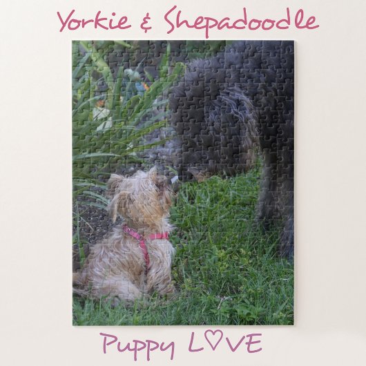 Puzzle Baiser Chiens Chiens Chiot Aimer