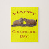 Puzzle Baiser de jour de Groundhog (Vertical)