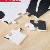 Puzzle Baisers à lèvres Coeurs Arrière - plan sans coutur (Côté)