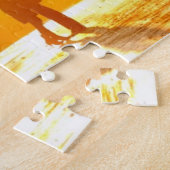 Puzzle Baisers des couples à la lumière du soleil (Côté)