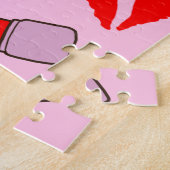 Puzzle baisers et rouges à lèvres (Côté)