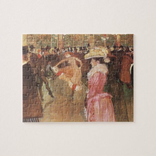 Puzzle Bal au dancing de Toulouse Lautrec (Horizontal)