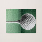 Puzzle Bal de golf sur le Tee (Horizontal)