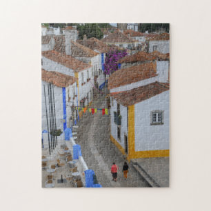 Puzzle Balade à travers Obidos, Portugal
