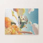 Puzzle Balade en Citrouille lunaire (Horizontal)