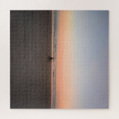 Puzzle Balade en vélo solitaire Sunrise sur la plage - 20 (Horizontal)