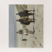 Puzzle Balade le long de la plage (Vertical)