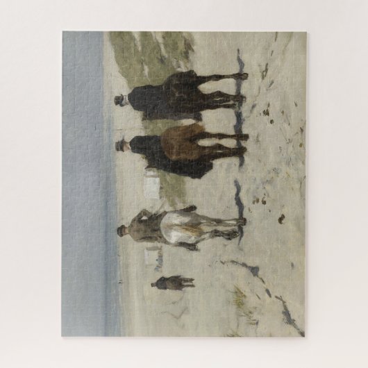 Puzzle Balade le long de la plage (Vertical)