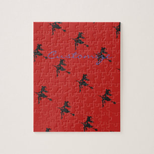 Puzzle Balai Halloween Thunder_Cove d'équitation de