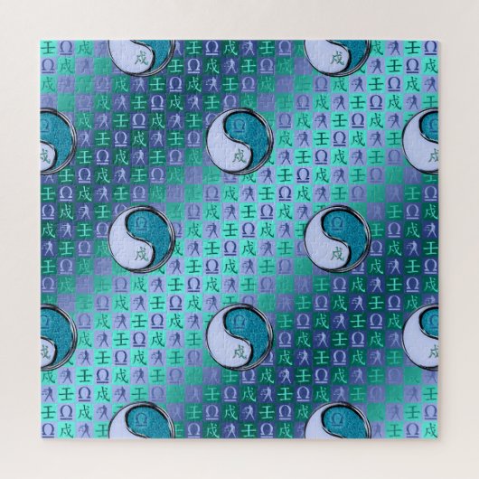 Puzzle Balance & Chien d'Eau (Vertical)