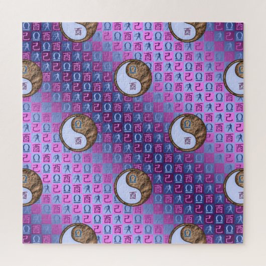 Puzzle Balance & Coq de Terre (Vertical)