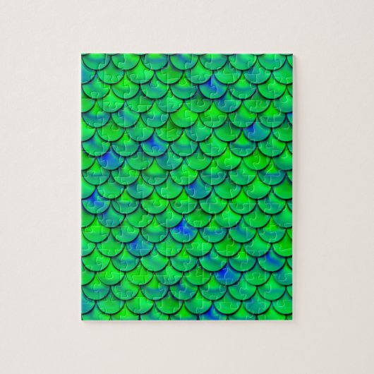 Puzzle Balances bleues vertes (Vertical)