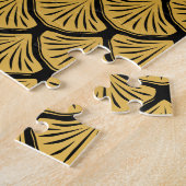 Puzzle Balances de sirène Art déco - Noir & Or (Côté)