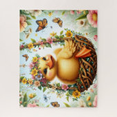 Puzzle Balancoire Nid de Caneton Floral (Vertical)