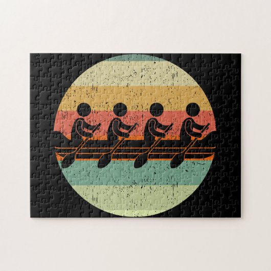 Puzzle Balayage de l'équipage Sunset University 4 personn (Horizontal)