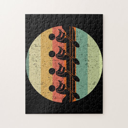 Puzzle Balayage de l'équipage Sunset University 4 personn (Vertical)