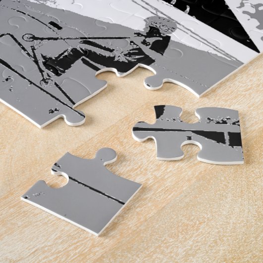 Puzzle Balayons autour - Stunt Scooter Rider (Côté)