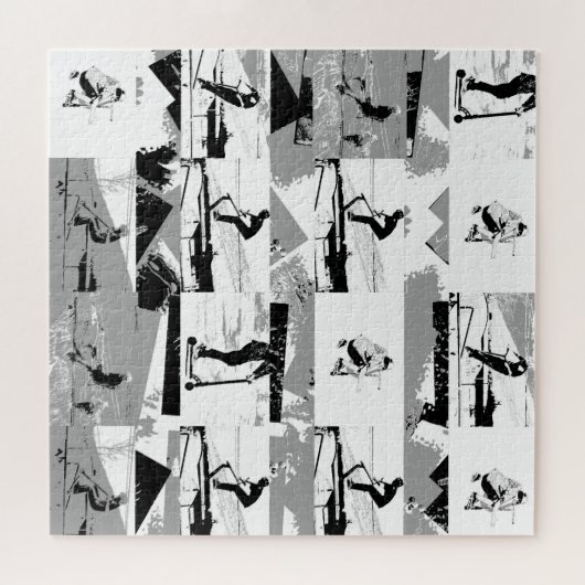 Puzzle Balayons autour - Stunt Scooter Rider (Horizontal)