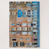 Puzzle Balcons traditionnels maltais La Valette Malte (Vertical)