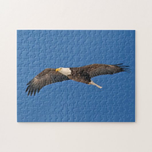 Puzzle Bald Eagle Sky High (Horizontal)