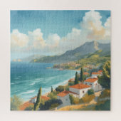 Puzzle Balearic Islands Vintage French Travel (Vertical)