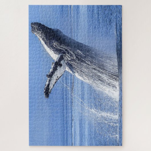 Puzzle Baleine à bosse Alaska (Vertical)