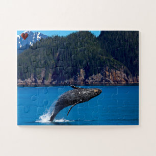 Puzzle Baleine à bosse Alaska