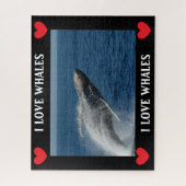 Puzzle Baleine à bosse - Le dérapage (Vertical)