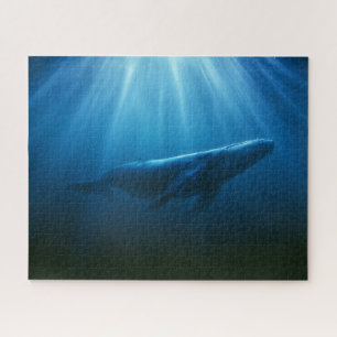 Puzzle Baleine à bosses sous-marine
