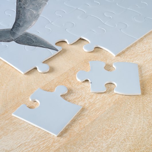 Puzzle Baleine bleue (Côté)