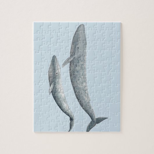 Puzzle Baleine bleue (Vertical)