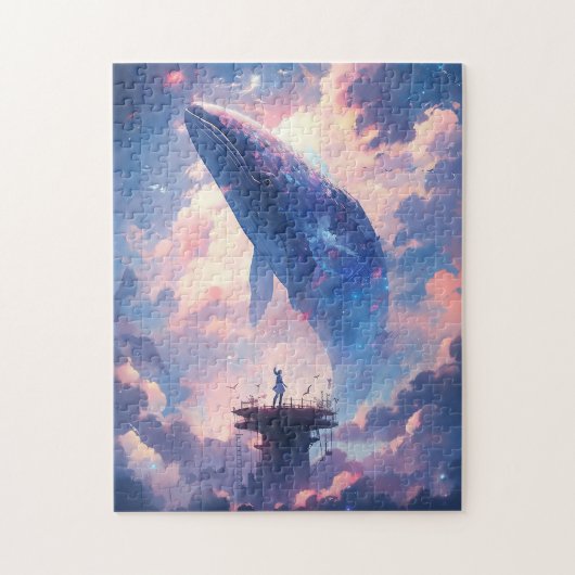 Puzzle Baleine Dans Le Ciel L'Art Imaginaire (Vertical)