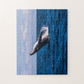 Puzzle Baleine de bosse ouvrant une brèche outre du (Vertical)