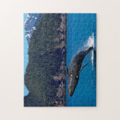 Puzzle Baleine de retour de Hump. (Vertical)