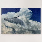 Puzzle Baleine et nuages (Horizontal)