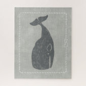 Puzzle Baleine grise marine (Vertical)