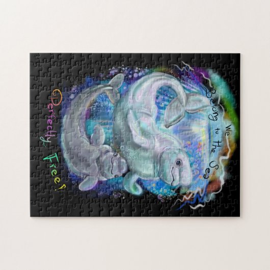 Puzzle Baleines de beluga (Horizontal)