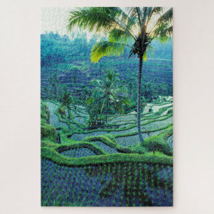 Puzzle Bali Vue d'ensemble des rizières