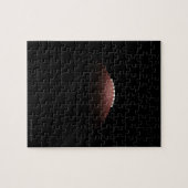 Puzzle Ball de football américain sur arrière - plan noir (Horizontal)