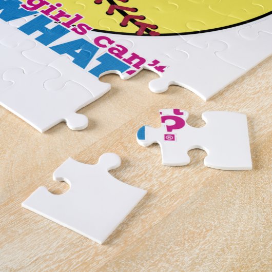 Puzzle Balle de softball (Côté)