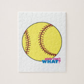 Puzzle Balle de softball (Vertical)
