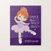 Puzzle Ballerina aux cheveux rouges (Vertical)