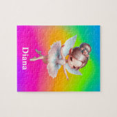 Puzzle Ballerina avec ailes (Horizontal)