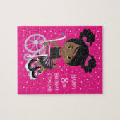 Puzzle Ballerina Black Rocking personnalisée (Horizontal)