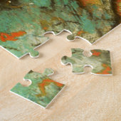 Puzzle Ballerina Dance Green Dancer Edger Degas Peinture (Côté)