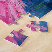 Puzzle Ballerina dans un Tutu rose chaud (Côté)