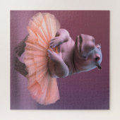 Puzzle Ballerina Hippo (Horizontal)
